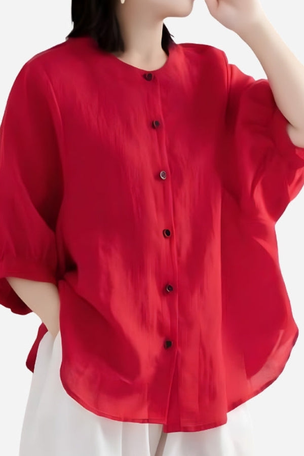 Pleated Linen