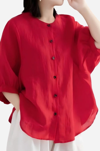 Pleated Linen